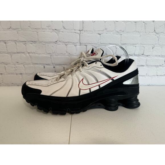 Nike Other - 2008 Nike Shox Turbo VII White Black Men's size 11.5 Shoe Sneakers